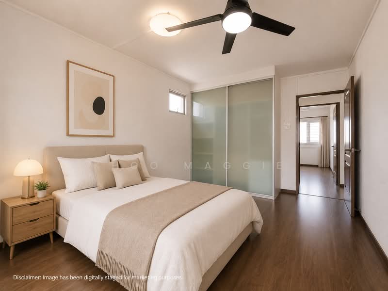 524 Hougang Avenue 6, 524 Hougang Avenue 6, Hougang / Punggol / Sengkang, 3 Bedrooms, 1,130 sqft, HDB Flat For Sale, by Khoo Maggie, 500234637 - Bedroom - PropertyGuru.com.sg