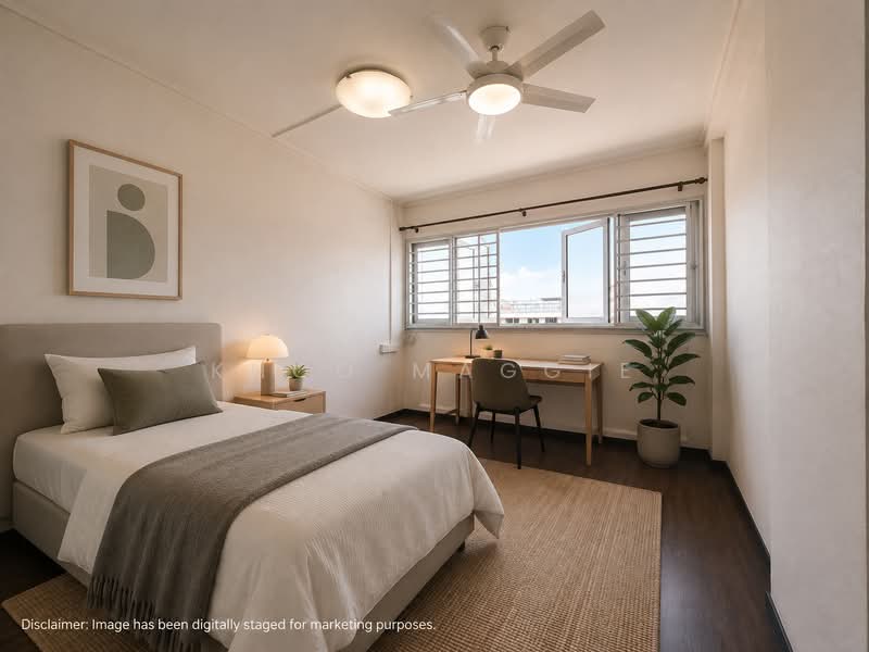 524 Hougang Avenue 6, 524 Hougang Avenue 6, Hougang / Punggol / Sengkang, 3 Bedrooms, 1,130 sqft, HDB Flat For Sale, by Khoo Maggie, 500234637 - Bedroom - PropertyGuru.com.sg