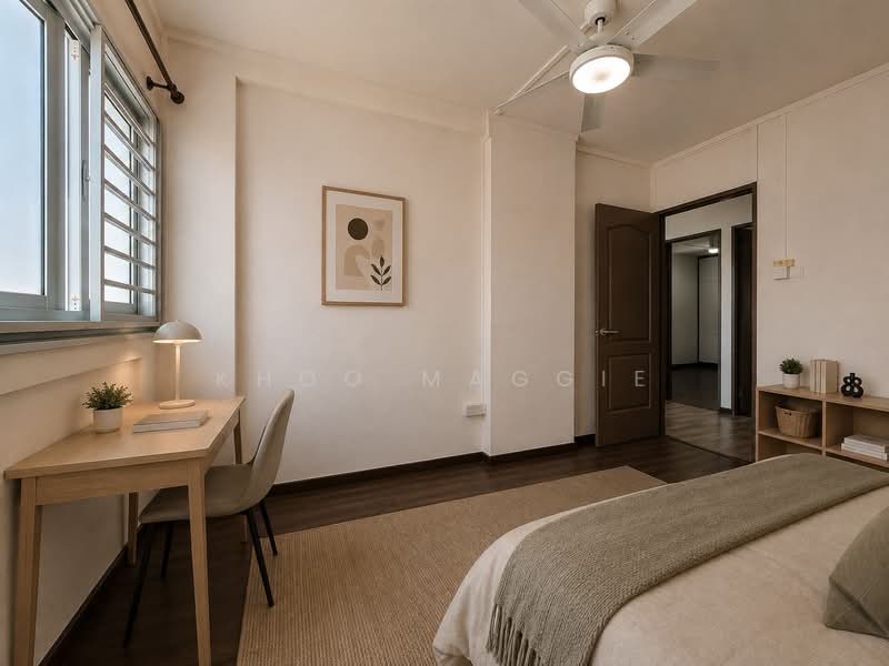 524 Hougang Avenue 6, 524 Hougang Avenue 6, Hougang / Punggol / Sengkang, 3 Bedrooms, 1,130 sqft, HDB Flat For Sale, by Khoo Maggie, 500234637 - Bedroom - PropertyGuru.com.sg