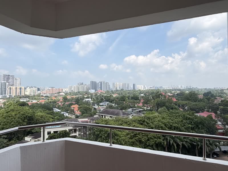 Beverly Hill, 61 Grange Road, 4 Bedrooms, 3,778 sqft, Condominium For Rent, by Daphne Lean, 500234681 - View from Balcony - PropertyGuru.com.sg