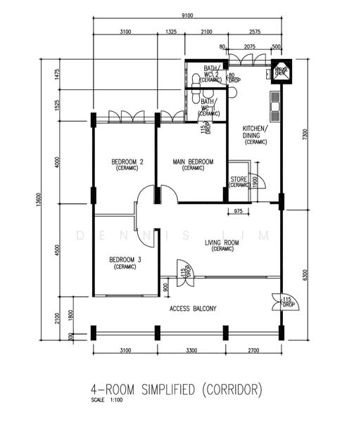 868 Yishun Street 81, 868 Yishun Street 81, 3 Bedrooms, 904 sqft, HDB Flat For Sale, by Dennis Lim, 500234701 - PropertyGuru.com.sg