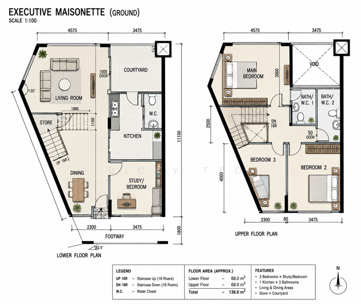 134 Petir Road, 134 Petir Road, 4 Bedrooms, 1,603 sqft, HDB Flat For Sale, by Ricky Teo, 500234707 - PropertyGuru.com.sg