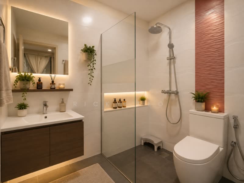 134 Petir Road, 134 Petir Road, 4 Bedrooms, 1,603 sqft, HDB Flat For Sale, by Ricky Teo, 500234707 - Bathroom - PropertyGuru.com.sg