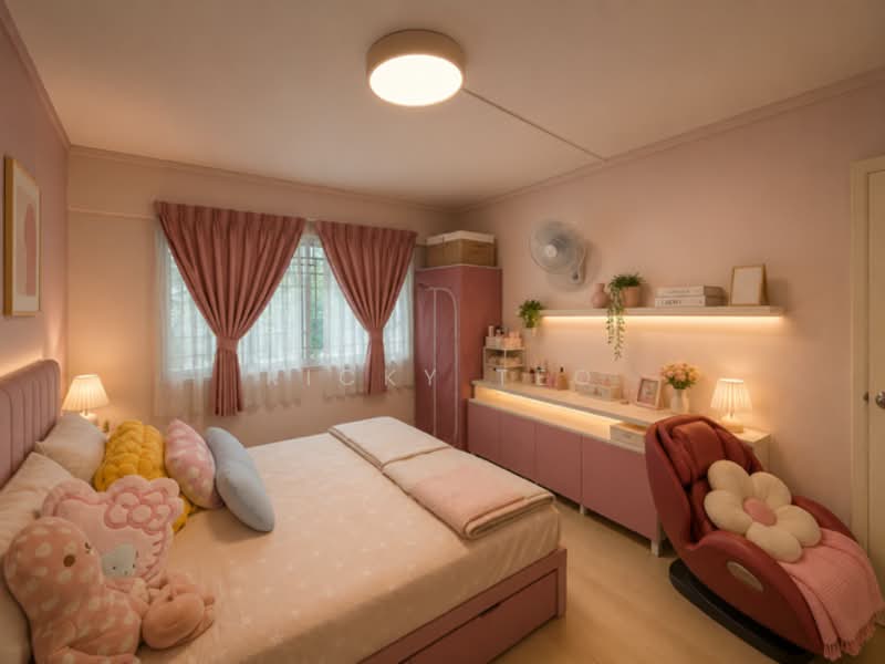 134 Petir Road, 134 Petir Road, 4 Bedrooms, 1,603 sqft, HDB Flat For Sale, by Ricky Teo, 500234707 - Bedroom - PropertyGuru.com.sg