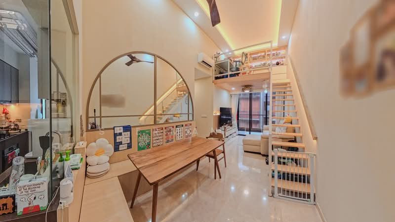 Daintree Residence, 11D Toh Tuck Road, 3 Bedrooms, 1,055 sqft, Condominium For Sale, by Sherman Lim, 500234787 - Living Room (Dining) - PropertyGuru.com.sg