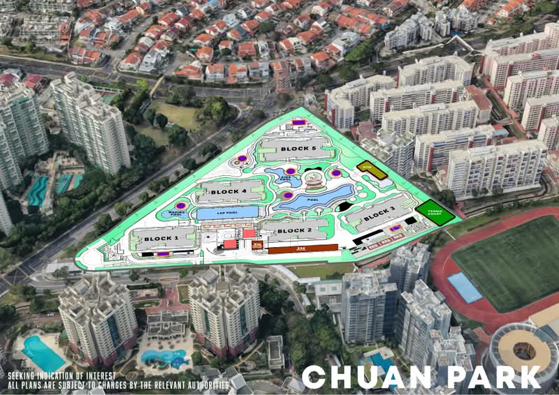 Chuan Park, 240 Lorong Chuan, 2 Bedrooms, 743 sqft, Condominium For Sale, by Jessica Ong, 500234798 - Exterior - PropertyGuru.com.sg