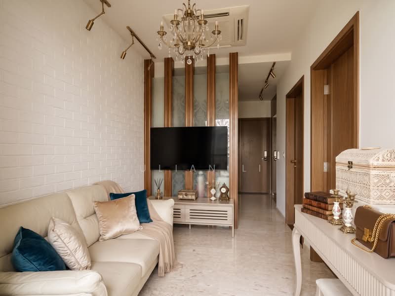 Cardiff Residence, 101 Cardiff Grove, 1 Bedroom, 420 sqft, Condominium For Sale, by Julian Li, 500234800 - Living Room - PropertyGuru.com.sg