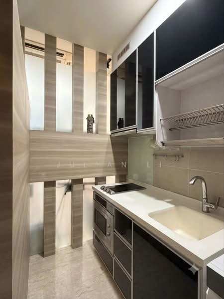 Cardiff Residence, 101 Cardiff Grove, 1 Bedroom, 420 sqft, Condominium For Sale, by Julian Li, 500234800 - Kitchen - PropertyGuru.com.sg