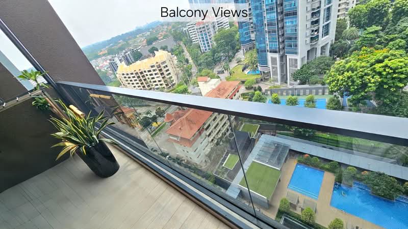 Pullman Residences, 18 Dunearn Road, 5 Bedrooms, 1,378 sqft, Condominium For Sale, by Roy Low, 500234820 - Balcony - PropertyGuru.com.sg