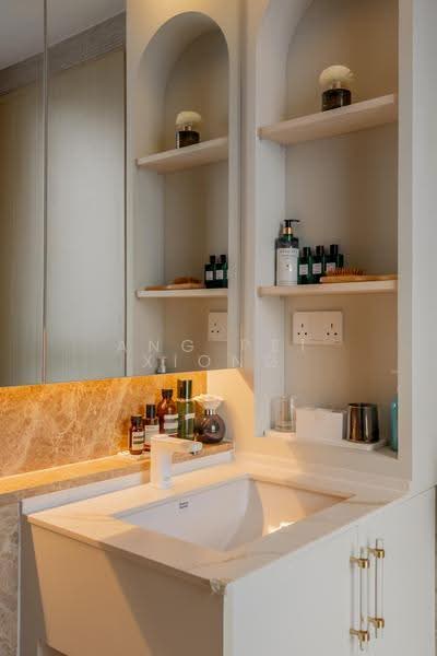 Boathouse Residences, 27 Upper Serangoon View, Hougang / Punggol / Sengkang, 2 Bedrooms, 840 sqft, Condominium For Sale, by Ang Pei Xiong, 500234821 - Bathroom - PropertyGuru.com.sg