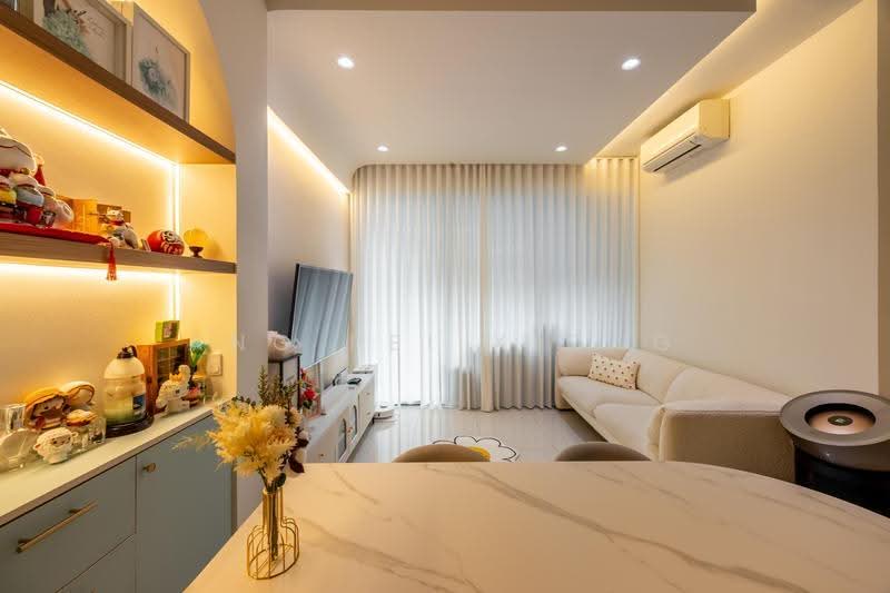 Boathouse Residences, 27 Upper Serangoon View, Hougang / Punggol / Sengkang, 2 Bedrooms, 840 sqft, Condominium For Sale, by Ang Pei Xiong, 500234821 - Living Room - PropertyGuru.com.sg