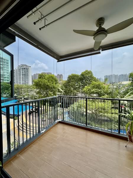 Kingsford Waterbay, 70 Upper Serangoon View, 3 Bedrooms, 893 sqft, Condominium For Sale, by Lim Willy, 500234844 - Balcony - PropertyGuru.com.sg