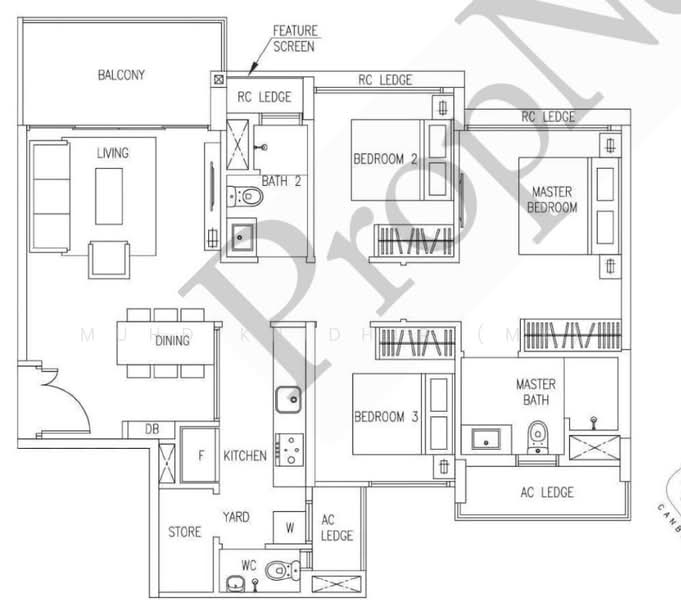 The Visionaire, , 3 Bedrooms, 980 sqft, Condominium For Sale, by Muhd Khidhir (MK), 500234856 - PropertyGuru.com.sg