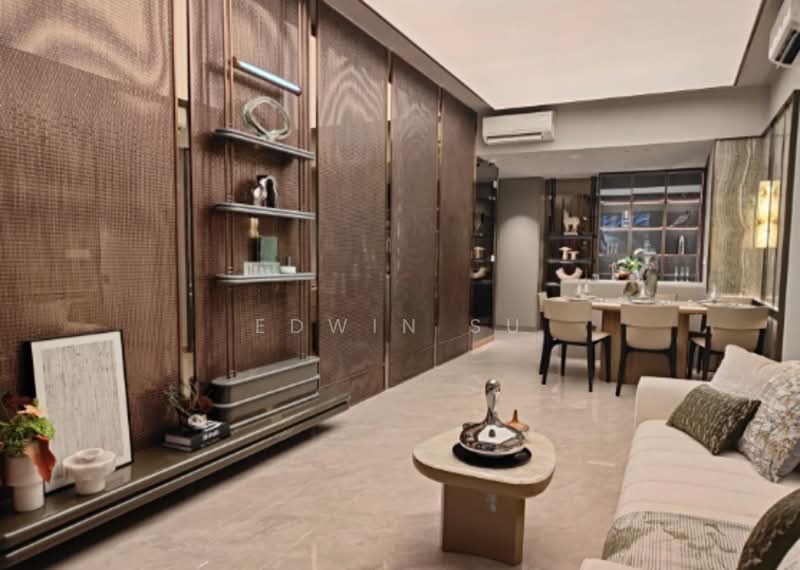 New Launch Near Lentor | TOP 2029 | 5 Mins Walk to Lentor MRT, , 3 Bedrooms, 1,001 sqft, Condominium For Sale, by Edwin Su, 500234863 - Living Room - PropertyGuru.com.sg