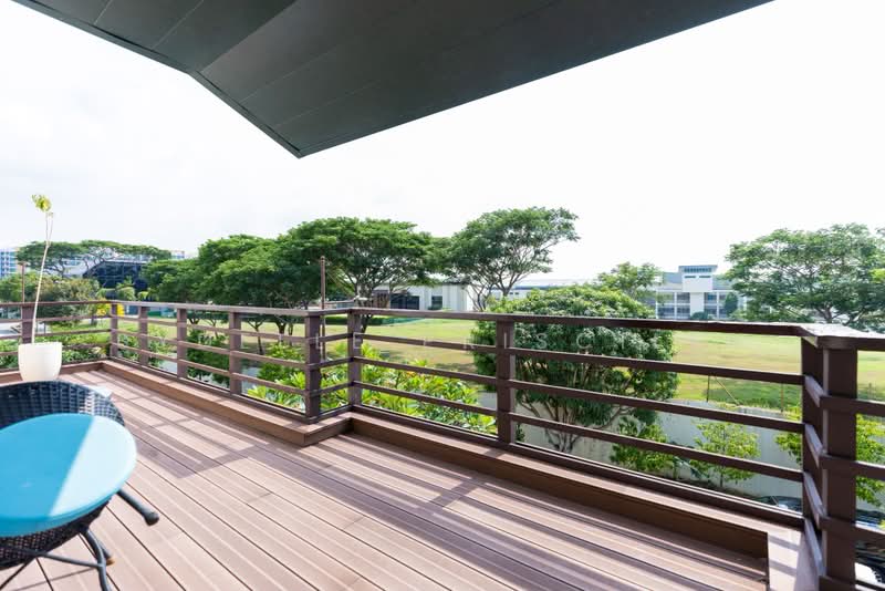 Rare 3-Storey Terrace with Unblocked Greenery Views, , 5 Bedrooms, 4,310 sqft, Terraced House For Sale, by Sydelle Priscilla, 500234871 - Balcony - PropertyGuru.com.sg