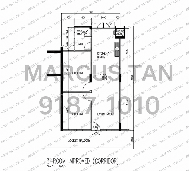 801 French Road, 801 French Road, 2 Bedrooms, 635 sqft, HDB Flat For Sale, by Marcus Tan, 500234879 - PropertyGuru.com.sg