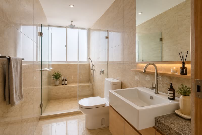 Gardenvista, 958 Dunearn Road, 4 Bedrooms, 1,346 sqft, Condominium For Sale, by Rennie Goh 吴蕊玲, 500234890 - Bathroom - PropertyGuru.com.sg