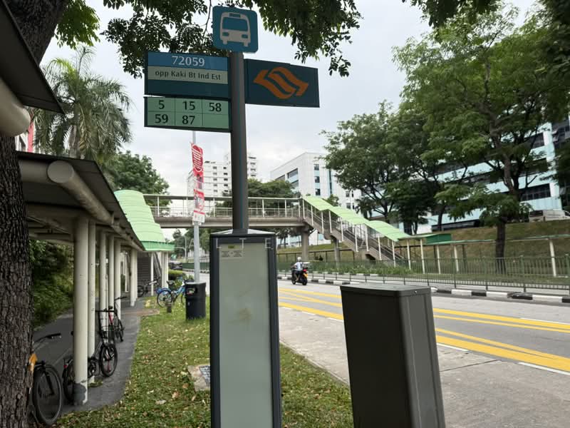 Eunos Techpark, 60 Kaki Bukit Place, 3,714 sqft, Factory / Workshop (B2) For Rent, by Walter Lau, 500234894 - Bus Stop outside Eunos TechPark - CommercialGuru.com.sg