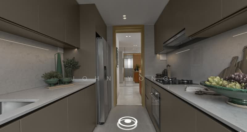 Pinetree Hill, 30 Pine Grove, 3 Bedrooms, 969 sqft, Condominium For Sale, by John Yong, 500234930 - Kitchen - PropertyGuru.com.sg