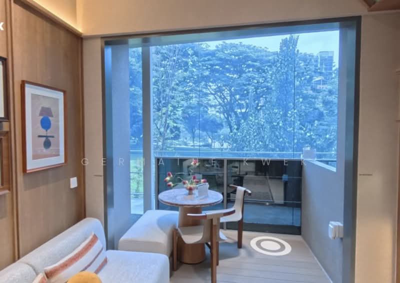 River Green, 11 River Valley Road, 1 Bedroom, 420 sqft, Condominium For Sale, by Germaine Kwek, 500234945 - Balcony - PropertyGuru.com.sg