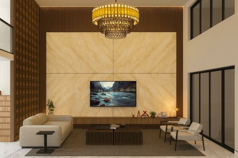 LANDED7772 @ BRAND NEW SEMI D NEAR NANYANG PRI, Tanglin / Holland / Bukit Timah, 4 Bedrooms, 7,000 sqft, Semi-Detached House For Sale, by Agnes Ng, 500234955 - Living Room - PropertyGuru.com.sg