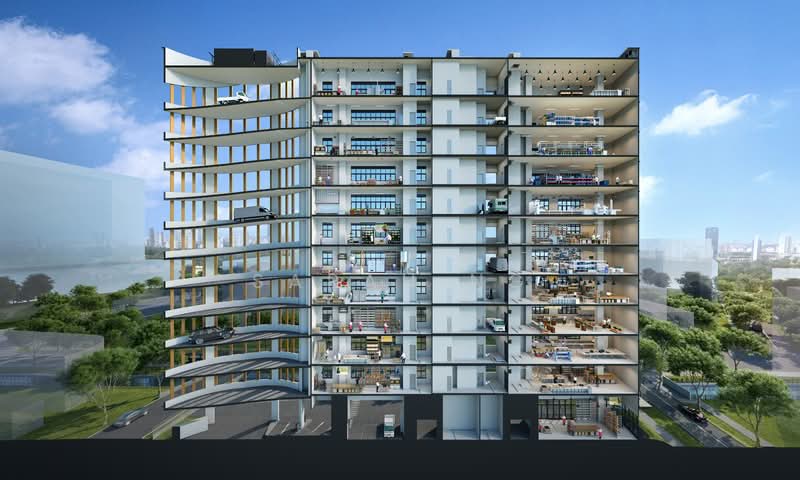 Food Point @ Tai Seng, 50 Playfair Road, Macpherson / Potong Pasir, 1,668 sqft, Light Industrial (B1) For Rent, by Sarah Ng, 500234961 - Exterior - CommercialGuru.com.sg