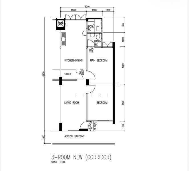 214 Yishun Street 21, 214 Yishun Street 21, Sembawang / Yishun, 2 Bedrooms, 721 sqft, HDB Flat For Sale, by Fitri Mustafa, 500235011 - PropertyGuru.com.sg