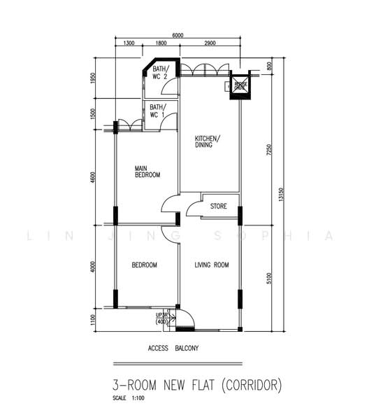 245 Jurong East Street 24, 245 Jurong East Street 24, 2 Bedrooms, 721 sqft, HDB Flat For Sale, by Lin Jing Sophia, 500235042 - PropertyGuru.com.sg