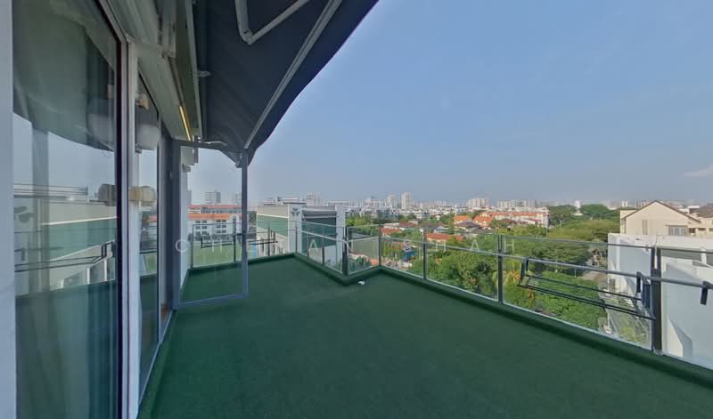 Auralis, 587 East Coast Road, 3 Bedrooms, 1,389 sqft, Condominium For Rent, by Chetan Shah, 500235052 - Balcony - PropertyGuru.com.sg