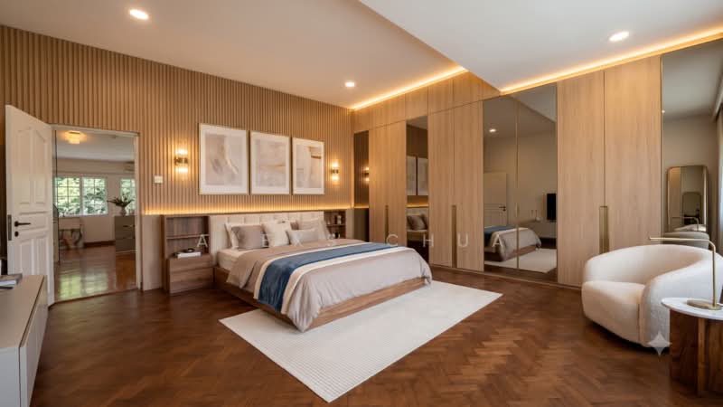 Oei Tiong Ham Park, , 4 Bedrooms, 4,500 sqft, Bungalow House For Sale, by Alexs Chua, 500235066 - Common Bedroom - PropertyGuru.com.sg