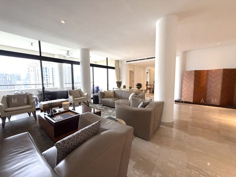 The Colonnade, 82 Grange Road, 3 Bedrooms, 3,617 sqft, Condominium For Rent, by Melody Azyliae Chiam, 500235085 - Living Room - PropertyGuru.com.sg