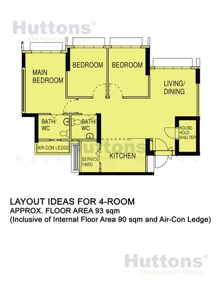 107A Bidadari Park Drive, 107A Bidadari Park Drive, 3 Bedrooms, 1,001 sqft, HDB Flat For Sale, by Hazel Wong You Er, 500235091 - PropertyGuru.com.sg