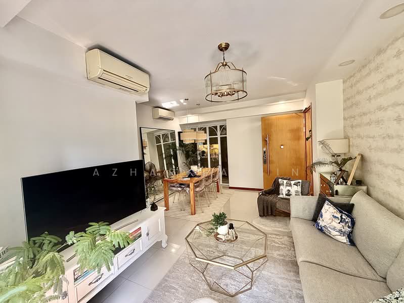 The Tampines Trilliant, 21 Tampines Central 7, 3 Bedrooms, 1,130 sqft, Executive Condominium For Sale, by Azhar Baksin, 500235101 - Living Room - PropertyGuru.com.sg
