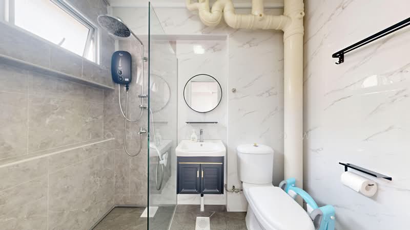 262 Bishan Street 22, 262 Bishan Street 22, 3 Bedrooms, 1,119 sqft, HDB Flat For Sale, by Johanna Chow, 500235108 - Bathroom - PropertyGuru.com.sg