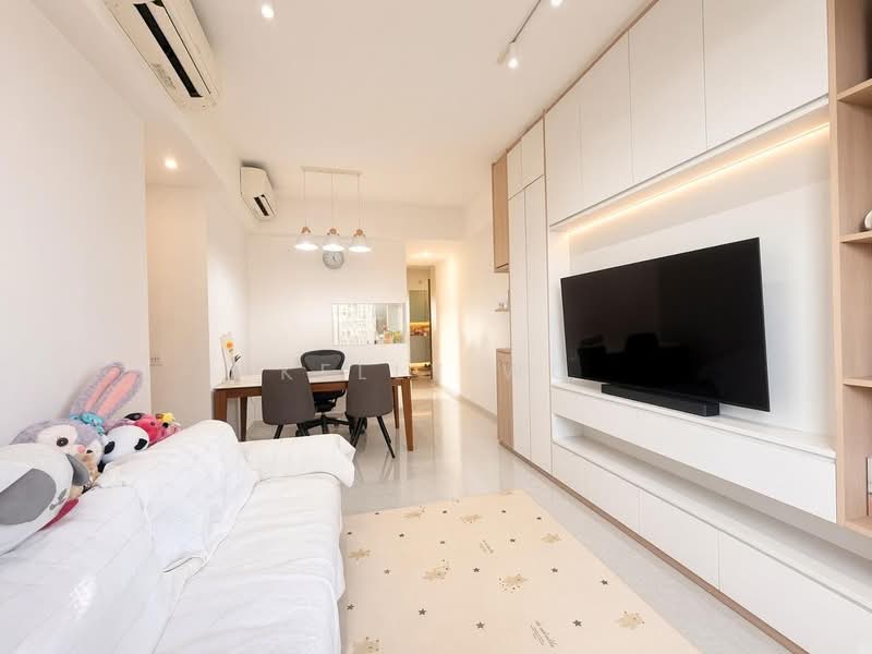 Parc Botannia, 10 Fernvale Street, 3 Bedrooms, 969 sqft, Condominium For Sale, by Kelly Wu, 500235111 - Living Room - PropertyGuru.com.sg