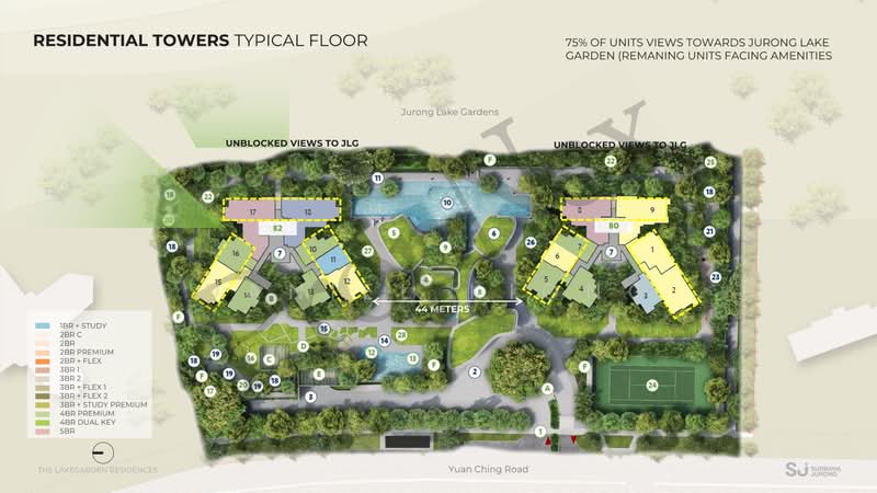 The LakeGarden Residences, 80 Yuan Ching Road, 2 Bedrooms, 678 sqft, Condominium For Sale, by Daniel Kiong, 500235114 - Exterior - PropertyGuru.com.sg