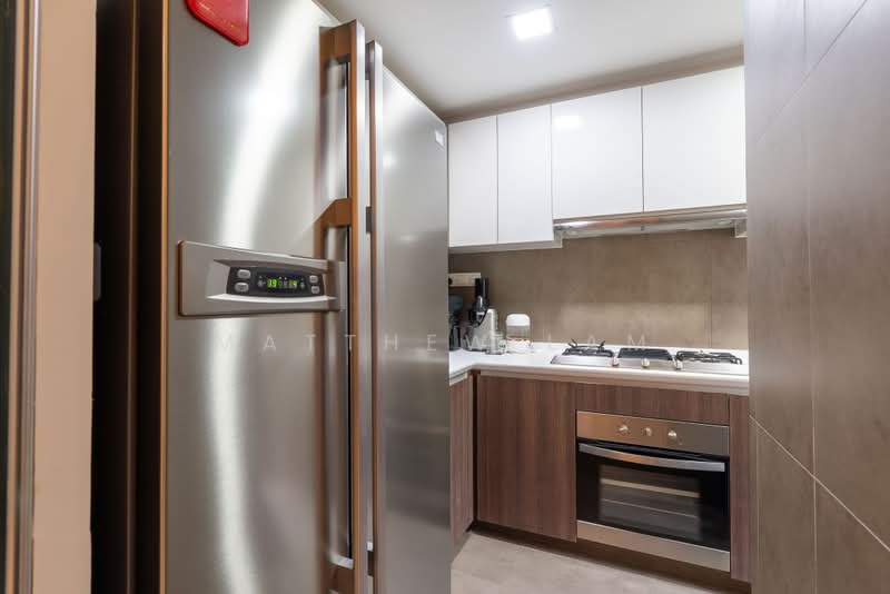 Parc Olympia, 60 Flora Drive, 3 Bedrooms, 1,453 sqft, Condominium For Sale, by Matthew Lam, 500235116 - Kitchen - PropertyGuru.com.sg