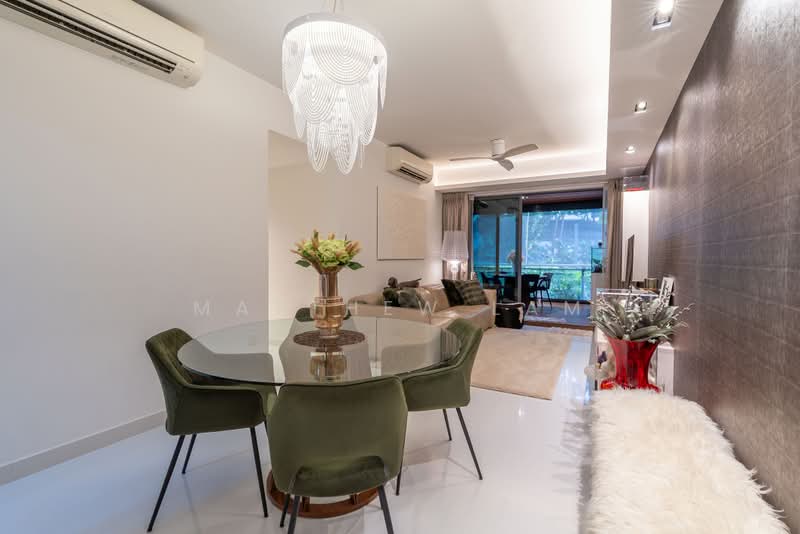 Parc Olympia, 60 Flora Drive, 3 Bedrooms, 1,453 sqft, Condominium For Sale, by Matthew Lam, 500235116 - Living Room - PropertyGuru.com.sg