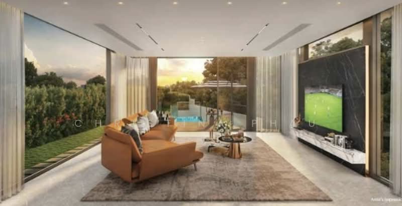 Villas @ Old Tampines Road, 36 Old Tampines Road, 6 Bedrooms, 6,598 sqft, Semi-Detached House For Sale, by Christina Phau, 500235146 - Living Room - PropertyGuru.com.sg