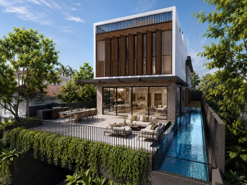 T.O.P Soon Brand New Pair of Detached Houses near Hong Kong Park Vicinity, , 4 Bedrooms, 10,948 sqft, Detached House For Sale, by . Raama, 500235174 - Exterior - PropertyGuru.com.sg