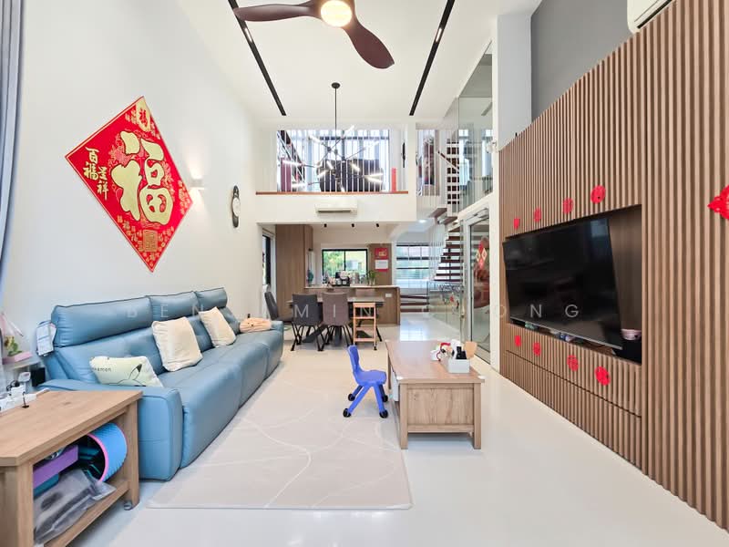 Ultra Rare! Double Volume Corner Terrace Cluster Landed, Surin Avenue, 5 Bedrooms, 4,939 sqft, Cluster House For Sale, by Benjamin Chong, 500235185 - Living Room - PropertyGuru.com.sg