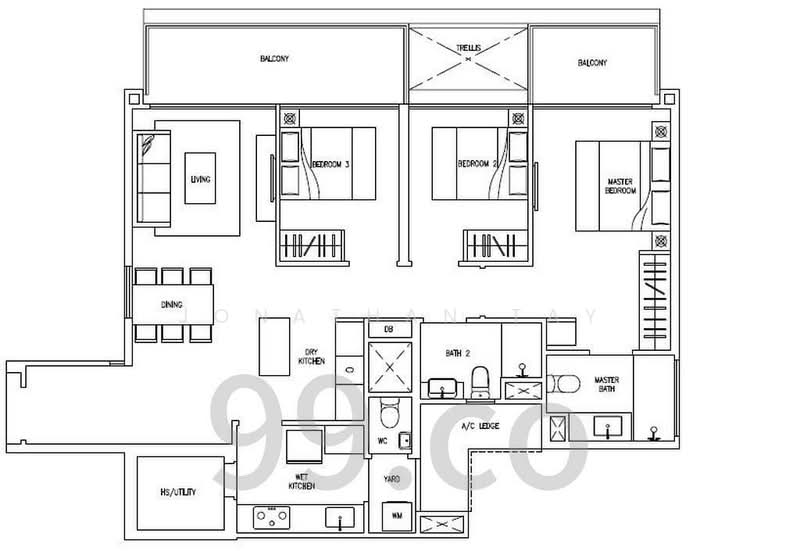 CityLife @ Tampines, 65 Tampines Central 7, 3 Bedrooms, 1,216 sqft, Condominium For Sale, by Jonathan Tay, 500235219 - PropertyGuru.com.sg