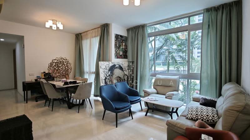 Botannia, 27 West Coast Park, Buona Vista / West Coast / Clementi New Town, 3 Bedrooms, 1,550 sqft, Condominium For Rent, by Chris Chua, 500235248 - Living Room - PropertyGuru.com.sg