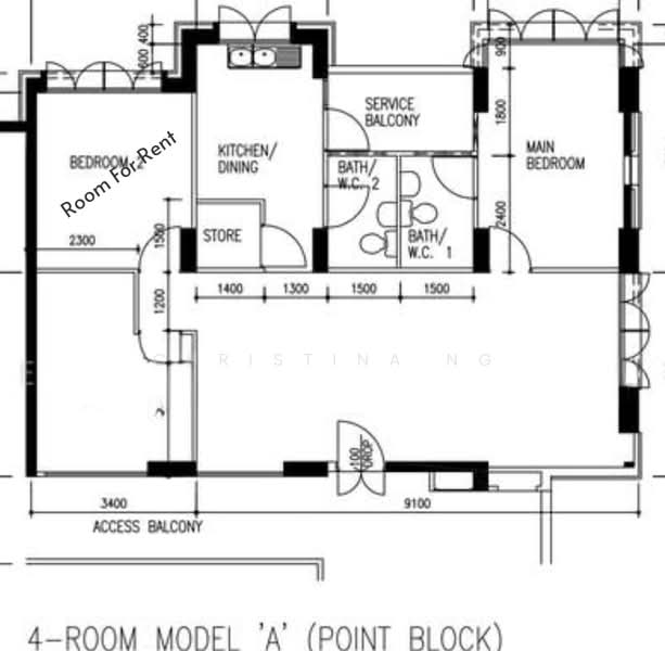29 Balam Road, 29 Balam Road, Room Rental, 120 sqft, HDB Flat For Rent, by Christina Ng, 500235266 - PropertyGuru.com.sg