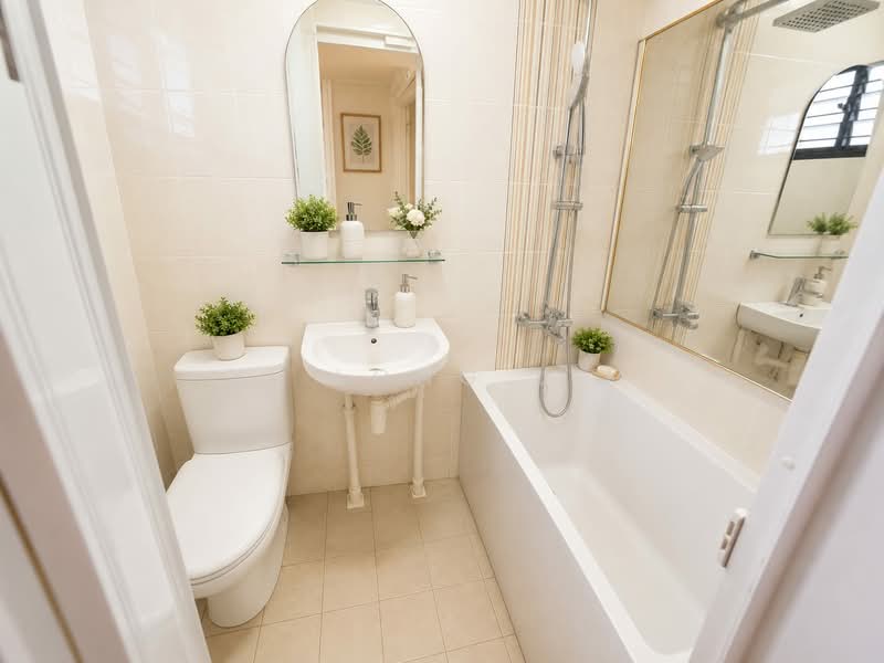 492 Jurong West Street 41, 492 Jurong West Street 41, 2 Bedrooms, 689 sqft, HDB Flat For Sale, by Yi Long Lim, 500235274 - Bathroom - PropertyGuru.com.sg