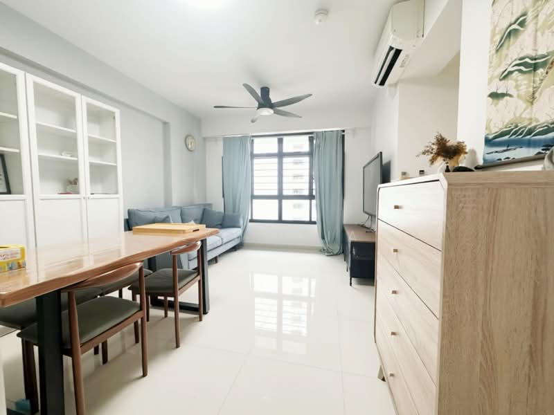 107A Bidadari Park Drive, 107A Bidadari Park Drive, 2 Bedrooms, 732 sqft, HDB Flat For Rent, by Lyn Hsia, 500235276 - Living Room - PropertyGuru.com.sg
