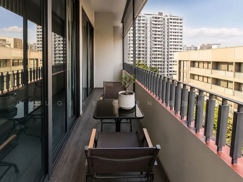 Rezi 24, 39 Lorong 24 Geylang, 2 Bedrooms, 657 sqft, Apartment For Sale, by Eugene Chen 陈加明, 500235283 - Balcony - PropertyGuru.com.sg
