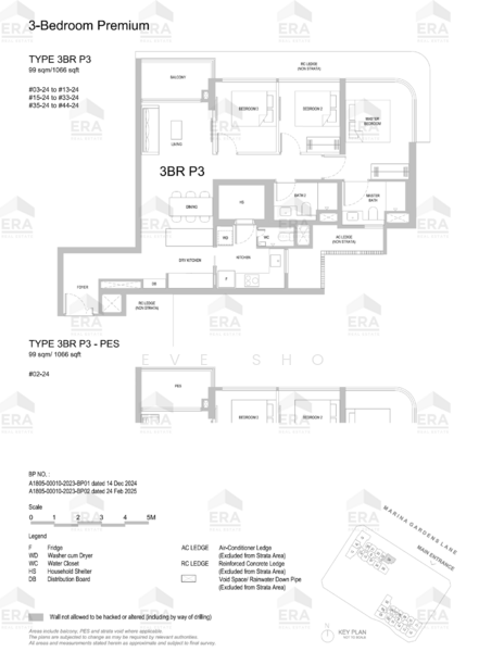 One Marina Gardens, 5 Marina Gardens Lane, 3 Bedrooms, 1,066 sqft, Condominium For Sale, by Eve Sho, 500235285 - PropertyGuru.com.sg