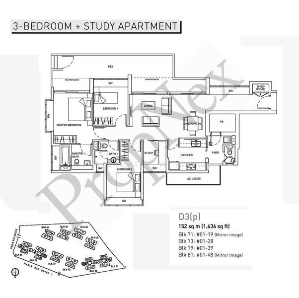 Livia, 71 Pasir Ris Grove, 3 Bedrooms, 1,636 sqft, Condominium For Rent, by Alex Wan, 500235293 - PropertyGuru.com.sg