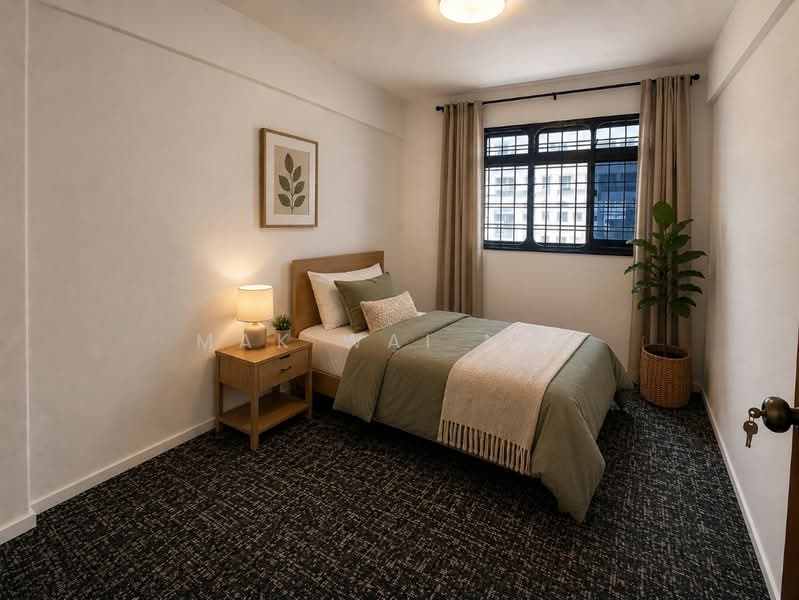 428 Ang Mo Kio Avenue 3, 428 Ang Mo Kio Avenue 3, 3 Bedrooms, 990 sqft, HDB Flat For Sale, by Mak Wai Mun, 500235298 - Bedroom - PropertyGuru.com.sg